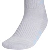image:imageadidas Womens Cushioned Socks 3 PairsClear Onix GreyGlow BlueClear Pink40Quarter