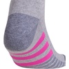 image:imageadidas Womens Cushioned Socks 3 PairsCool Light HeatherLucid Fuchsia PinkBlue Fusion30Crew