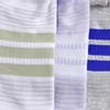 image:imageadidas Womens Cushioned Socks 3 PairsFrozen PurpleClear Onix GreySolar Purple40Crew