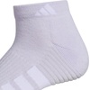 image:imageadidas Womens Cushioned Socks 3 PairsFrozen PurpleClear Onix GreySolar Purple40Low Cut