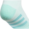 image:imageadidas Womens Cushioned Socks 3 PairsHalo Mint GreenWhiteGrey30Low Cut