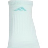 image:imageadidas Womens Cushioned Socks 3 PairsHalo Mint GreenWhiteGrey30No Show