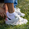 image:imageadidas Womens Cushioned Socks 3 PairsHalo Mint GreenWhiteGrey30No Show