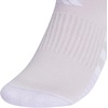 image:imageadidas Womens Cushioned Socks 3 PairsSilver Dawn GreyWhiteWonder Blue30No Show
