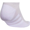image:imageadidas Womens Cushioned Socks 3 PairsSilver Dawn GreyWhiteWonder Blue30No Show