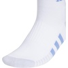 image:imageadidas Womens Cushioned Socks 3 PairsWhiteBlue FusionPowder Teal Green30Quarter