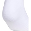 image:imageadidas Womens Cushioned Socks 3 PairsWhiteClear Onix Grey30No Show