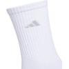 image:imageadidas Womens Cushioned Socks 3 PairsWhiteClear Onix GreyClear Grey40Crew