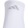 image:imageadidas Womens Cushioned Socks 3 PairsWhiteClear Onix GreyClear Grey40No Show