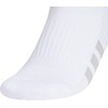 image:imageadidas Womens Cushioned Socks 3 PairsWhiteClear Onix GreyClear Grey40No Show