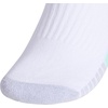 image:imageadidas Womens Cushioned Socks 3 PairsWhitePulse Mint GreenLucid Fuchsia Pink30No Show