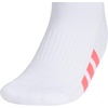 image:imageadidas Womens Cushioned Socks 3 PairsWhitePure Turbo PinkClear Onix Grey40Low Cut