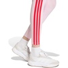 image:imageadidas Womens Essentials 3Stripes Cotton LeggingsClear PinkPure Ruby