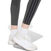 image:imageadidas Womens Essentials 3Stripes Cotton LeggingsGreyBlack