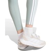 image:imageadidas Womens Essentials 3Stripes Cotton LeggingsWonder SageWhite