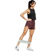 image:imageadidas Womens Pacer Essentials Knit HighRise ShortsAurora RubyWhite