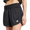 image:imageadidas Womens Pacer Essentials Knit HighRise ShortsBlack