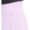 image:imageadidas Womens Pacer Essentials Knit HighRise ShortsBliss LilacWhite