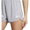 image:imageadidas Womens Pacer Essentials Knit HighRise ShortsGlory Grey