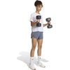 image:imageadidas Womens Pacer Essentials Knit HighRise ShortsOnix