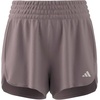 image:imageadidas Womens Pacer Essentials Knit HighRise ShortsPreloved Fig