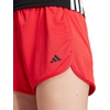 image:imageadidas Womens Pacer Essentials Knit HighRise ShortsPure RubyBlack