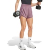image:imageadidas Womens Pacer Essentials Knit HighRise ShortsShadow Fig