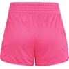 image:imageadidas Womens Pacer Essentials Knit HighRise ShortsShock PinkWhite