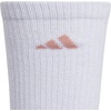 image:imageadidas Womens Superlite Crew Socks 6 PairsClear Onix GreyWarm Clay PinkGrey3