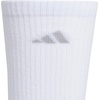 image:imageadidas Womens Superlite Crew Socks 6 PairsWhiteBlackGrey3