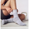 image:imageadidas Womens Superlite Crew Socks 6 PairsWhiteWarm Sandstone BeigeClear Grey3