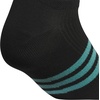 image:imageadidas Womens Superlite No Show Socks 6 PairsBlackPowder Teal GreenBlue Fusion3