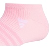 image:imageadidas Womens Superlite No Show Socks 6 PairsClear PinkMaroonPure Turbo Pink3