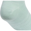 image:imageadidas Womens Superlite No Show Socks 6 PairsHazy GreenPreloved Ink BlueSemi Pink Spark3