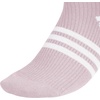 image:imageadidas Womens Superlite No Show Socks 6 PairsPreloved Fig PurpleBlue DawnClear Onix Grey3