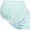 image:imageadidas Womens Superlite No Show Socks 6 PairsSemi Flash Aqua BlueMint Tone GreenGreyClassic