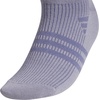 image:imageadidas Womens Superlite No Show Socks 6 PairsSlate GreyMagic Mauve PurpleCrystal Linen Beige3