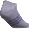image:imageadidas Womens Superlite No Show Socks 6 PairsSlate GreyMagic Mauve PurpleCrystal Linen Beige3