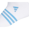 image:imageadidas Womens Superlite No Show Socks 6 PairsWhiteBlue BurstClear Onix Grey3