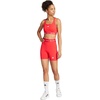 image:imageadidas Womens Techfit Training Biker ShortsPure Ruby