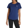 image:imageadidas Womens Workout Essentials Scoop Neck Casual Tops Casual  BlackDark Blue