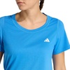 image:imageadidas Womens Workout Essentials Scoop Neck Casual Tops Casual  BlackRay Blue