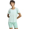 image:imageadidas Womens Workout Essentials Scoop Neck Casual Tops Casual  BlackSemi Frozen Aqua