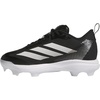 image:imageadidas Boys Adizero Instinct 20 TPU Softball Sneakers Shoes  BlackBlackWhiteSilver Metallic