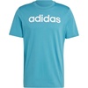 image:imageadidas Mens Essentials Single Jersey Linear Embroidered Logo TShirtArctic Fusion