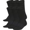 image:imageadidas Mens Superlite Crew Socks 6 PairsBlackNight Grey3