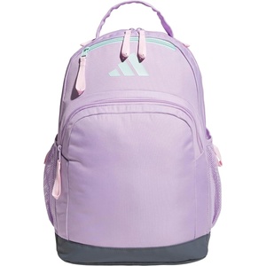image:imageadidas Adaptive School Backpack 32LPowder Plum PurpleSemi Flash Aqua BlueClear Pink2
