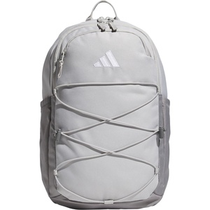 image:imageadidas Amplifier School Backpack 27LGrey ThreeGrey TwoWhiteBungee