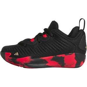 image:imageadidas Kids Initiation Basketball ShoeBlackGold MetallicPure Ruby