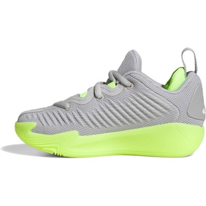 image:imageadidas Kids Initiation Basketball ShoeGreyWhiteLucid Lemon
